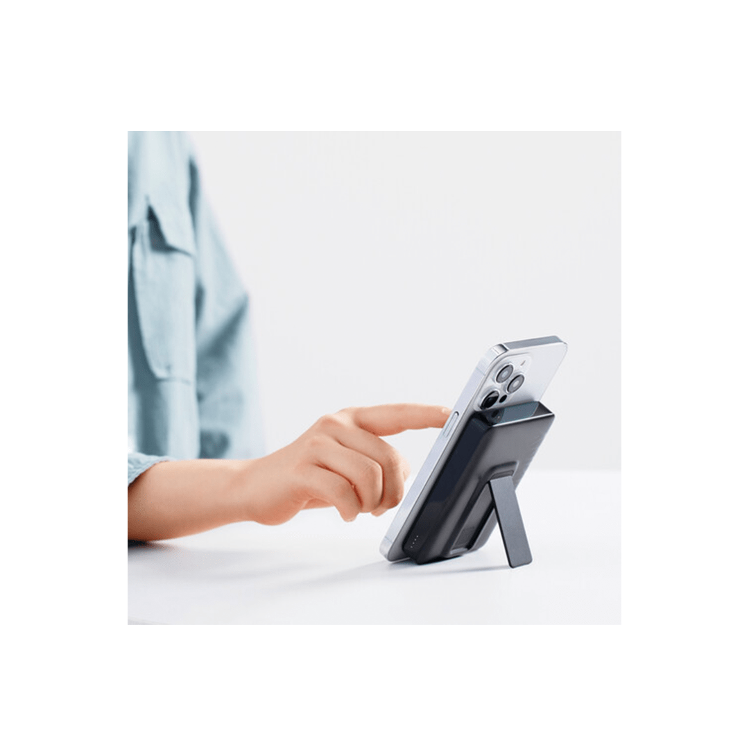 Anker Magnetic Battery, 10,000mAh Foldable Wireless Portable Charger with Stand in Qatar Anker Magnetic Battery, 10,000mAh Foldable Wireless Portable Charger with Stand in Qatar